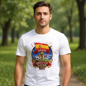T-Shirt Unisex 100% Cotone 210GSM Stile Casual Aderente Taglia 4XL Maglietta Personalizzata con Design Stampato sul Davanti - Product Image 3
