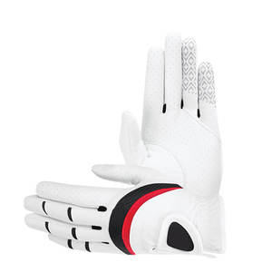 Gants de golf unisexes en cuir véritable les plus vendus - Bracelet de poignet réglable et antidérapant, personnalisable, approvisionnement direct d'usine - Product Image 2