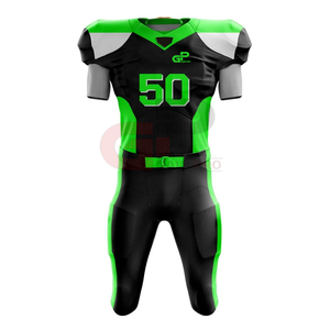 Ropa deportiva, uniforme de fútbol americano de color personalizado, uniforme de fútbol americano hecho a medida de secado rápido - Product Image 1