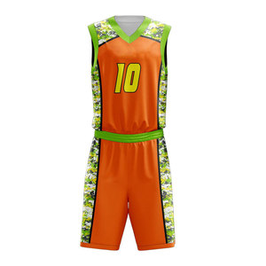 Uniforme da basket maschile Set Collage basket allenamento indossare uniforme 2 pezzi Set.