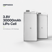 Cellule de batterie semi-solide NMC Cathode Pouch DEFNOCO 3.8V 30000mAh 10C pour pack de batteries UAV basse température OEM