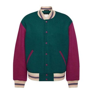 Ropa de hombre Chaqueta de hombre Béisbol Varsity Lana Botón Abajo Chaquetas de hombre Chaqueta de béisbol universitaria más vendida para hombres - Product Image 1