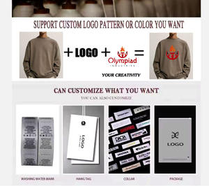 Sudadera con capucha con estampado térmico de soplo de peso pesado de 420gsm, ropa informal personalizada de algodón 100%, sudadera para hombre, talla 6XL - Product Image 5