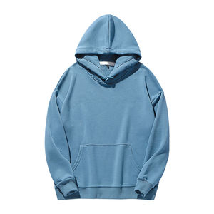 Dernière édition, sweat à capuche zippé d'hiver respirant de haute qualité, 100% coton, couleur grise, lavable, créez votre propre design différent, pour hommes - Product Image 5