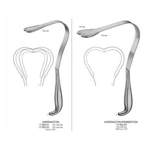 Harrington <b>Lung</b> Spatula Retractor 127x40mm 32cm Long Stainless Steel Surgical Instrument Set for <b>Lung</b> Surgery - Product Image 6