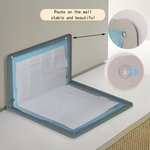 Neu 2025 Wandmontierter Hunde-Töpfchen-Halter aus Silikon, Halterung für Urin-Unterlagen für Haustiere, Hundetoilette - Product Image 5