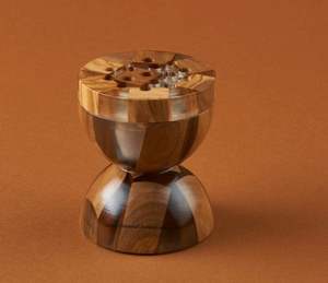 เตาเผาบัคฮูร์ไม้มะม่วงเคลือบอีพ็อกซี่เรซิ่นหรูหราเป็นมิตรกับสิ่งแวดล้อม งานแฮนด์เมด ทนทาน เตาเผาอูด เครื่องกระจายกลิ่นหอม เครื่องหอม - Product Image 2