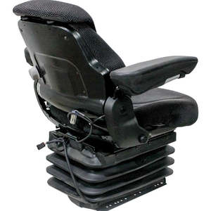 Asiento de tractor con suspensión neumática de 12v con giro - Product Image 5