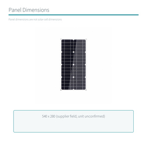 Panel Solar Flexible de 24W 16V para Carga de Baterías de Vehículos y Embarcaciones - Product Image 5