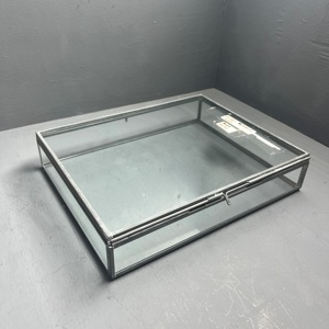 Boîte à bijoux décorative + cadre photo en fer et verre/miroir utilisé pour la présentation et le rangement de bijoux, fournisseur d'Inde - Product Image 2