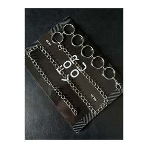 Round Detailed Women's <b>Chain</b> Waist <b>Belt</b>, Jacket <b>Belt</b>, Dress <b>Belt</b>, Shirt <b>Belt</b>, <b>Chain</b> <b>Belt</b> - Silver - Product Image 6