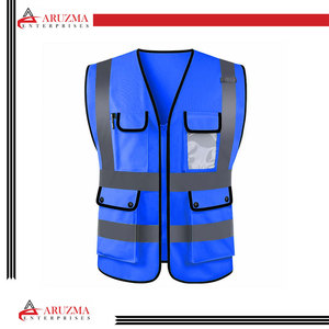 Chaleco reflectante de alta visibilidad, ropa de seguridad, barata, paquistaní - Product Image 3