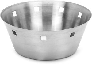 Stainless Steel Bread <b>Basket</b> <b>Metal</b> Kitchen-Ware Serving <b>Basket</b> for Bread <b>Storage</b> Tabletop Accessories with Decorative Features - Product Image 4