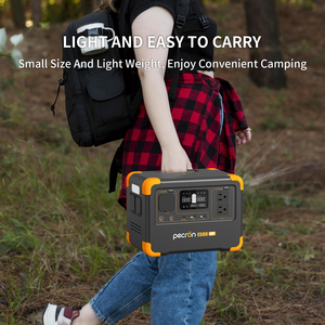 Estación de Energía Portátil PECRON E500LFP 600W 576Wh LiFePO4, Generador Solar de Onda Sinusoidal Pura para Camping, RV y Emergencias - Product Image 2