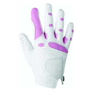 Gants de golf en cuir cabretta de couleur personnalisée Offre Spéciale classique pas cher sur mesure - Product Image 4