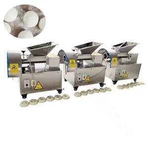 Bột moulder với cắt bánh pizza bóng rounder Máy bột lăn bánh Pizza Presser