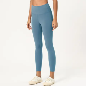 Nouveaux leggings de yoga pour femmes, tendance, solides, 100% coton, vêtements de fitness de haute qualité, prix bas, dernière arrivée - Product Image 5