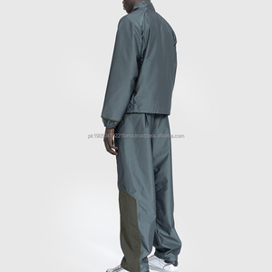 ชุดวอร์ม2025สำหรับวิ่งของผู้ชายชุดวอร์มกันน้ำผ้าไนล่อนสำหรับผู้ชายเสื้อกันลม - Product Image 2