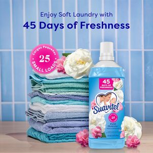 Adoucissant textile liquide Suavitel, parfum Fleurs des champs, 25 fl oz, 12 bouteilles/boîte - Product Image 3