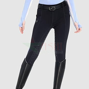 Leggings d'équitation d'hiver pour enfants à séchage rapide 2025, imperméables, coupe-vent, en spandex/polyester, chauds et extensibles, en taille adulte - Product Image 1