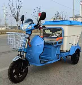 Triciclo Eléctrico de Limpieza Sanitaria para la Comunidad, Patrimonio, Zonas Turísticas, Vehículo de Transferencia de Basura Municipal - Product Image 4