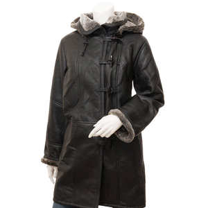 เสื้อแจ็คเก็ตหนังแท้คุณภาพพรีเมียมสำหรับผู้หญิง รุ่นปกติ กันน้ำ ระบายอากาศได้ดี คุณภาพสูง MOQ ต่ำ ดีไซน์ทันสมัย สีใหม่ - Product Image 1