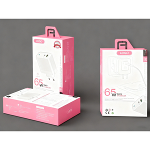 Custom Portable Universal Phone Tempered Glass Packaging <b>Box</b>, Matte Embossed Paper <b>Box</b> with Foam Insert for Screen Protector - Product Image 3