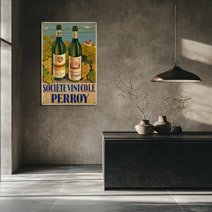 Carteles de metal personalizados hechos al por mayor para cocina o cafetería, arte de pared, características suizas, cartel de chapa, impresión abstracta de pared de Metal - Product Image 2