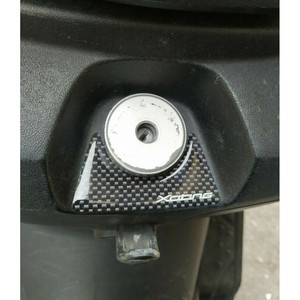 Adesivi Protettivi 3D Personalizzati per Serbatoio Scooter Compatibili con KYMCO XCITING 250-300-500 con Logo - Product Image 1