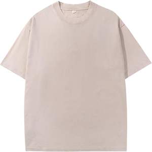 100% algodón suelto ajuste personalizado Vintage camisetas de gran tamaño personalizado hombres ropa ácido lavado camiseta para hombres - Product Image 1