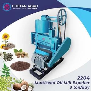 Planta de molino de aceite semiautomática de alto rendimiento, capacidad de 5 toneladas por día para extracción de aceite de semillas múltiples con acabado de calidad de exportación - Product Image 4