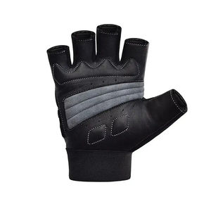 Breathable Sport Workout Fitness Training Weight Lifting Wholesale Gym Gloves with Wrist <b>Wraps</b> <b>Black</b> High Quality Anti Slip - Product Image 2