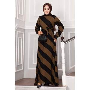 Robe Hijab Confortable Marron - Product Image 2
