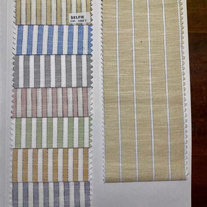 Tela de Algodón y Lino a Rayas para Selfies, Material Premium para Camisas, D No 1027 - Product Image 5