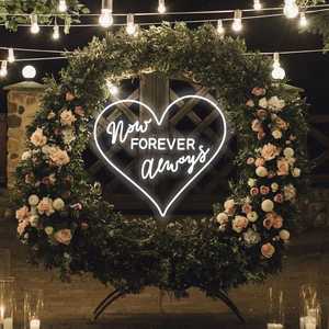 Personalized <b>Wedding</b> Neon Light <b>Sign</b> | Custom Last Name LED <b>Sign</b> for Reception | Waterproof Outdoor <b>Wedding</b> Decor - Product Image 6