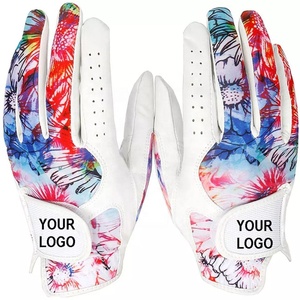 Guantes de Golf OEM Cómodos, Transpirables, Blancos, Absorbentes de Sudor, Resistentes al Desgaste, Antideslizantes, de Piel de Oveja para Deportes al Aire Libre - Product Image 5