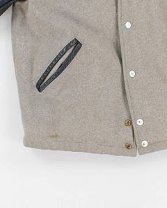 Chaqueta universitaria de mezcla de lana clásica para hombre, chaquetas Bulls, diseño de Chicago con logotipo frontal, procesamiento terminado inspirado en la universidad - Product Image 5