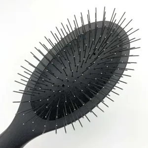 แปรงปลายหัวกลมแบบยั่งยืนสำหรับสุนัขสัตว์เลี้ยงวัสดุ TPR & ไนลอนสแตนเลสเครื่องมือ PP เป็นมิตรกับสิ่งแวดล้อม - Product Image 6