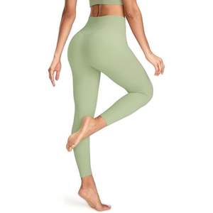 Leggings pour femmes en gros taille haute | Pantalon de yoga super doux léger de nouveau style 2025 | Vêtements de fitness personnalisés de grande taille - Product Image 6