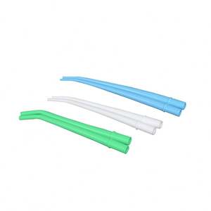Dental Desechable <span class=keywords><strong>Saliva</strong></span> Aspirador Eyector Tubo de succión Quirúrgico Fuerte Pajita - Product Image 3