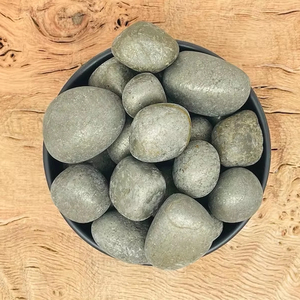 Piedra preciosa suelta PyriteTumbled natural personalizada con tamaño y forma al por mayor a granel - Product Image 1