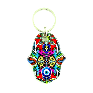 Llavero de Cristal con Ojo Turco Moderno DAFNI BIG PAZAR - Regalo Promocional Novedoso - Product Image 2