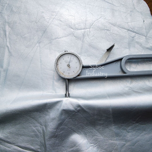 Cuero de vaca metálico Premium acabado cromado brillante Material de cuero de vaca genuino para tapicería fabricación de bolsos accesorios de moda - Product Image 4