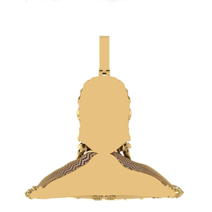 Custom Doll <b>Pendant</b> 10K <b>Solid</b> <b>Gold</b> Moissanite Iced Out Hip Hop Luxury Statement Party Charm - Product Image 3