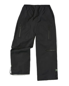 Pantalon cargo de snowboard ample à jambes larges, coupe ample, vêtements de ski de rue - Product Image 4
