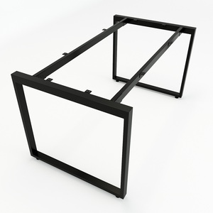 Industrial-Style Acacia <b>Wood</b> <b>Desk</b> 140x80cm with Assembled Iron Legs <b>Solid</b> <b>Wood</b> for Office or Bedroom Use - Product Image 4