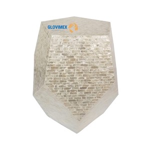 Hot Top Produit Jute Nacre Ottoman Chaise Pouf Pouf de Rangement Personnaliser Paquet Salle À Manger Siège Chaises - Product Image 1