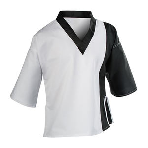 Unisex White Traditional Sport Karate Gi Light Weight Training <b>Equipment</b> for Taekwondo & Jiu Jitsu Adult Martial Arts Suit - Product Image 2