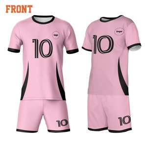 Camiseta de Fútbol Personalizable de Primera Calidad, Uniforme de Equipo Sublimado Unisex, Técnica de Corte Automatizado, Servicio OEM, Manga Corta - Product Image 1
