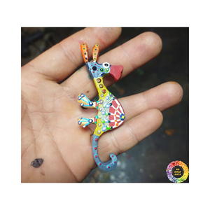 Unique Hand-Carved Wooden <b>Fish</b> Craft with Distinctive One-of-a-kind Authentic Design - High-End Custom Wooden Animal <b>Toys</b> - Product Image 5